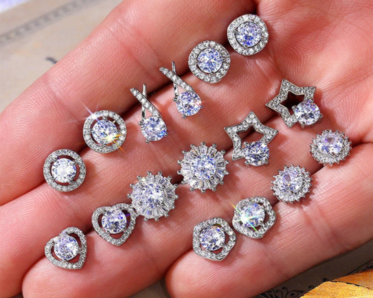 Скільки коштують сережки з діамантами та де їх купити?