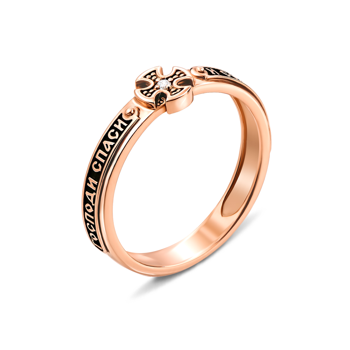 мужское кольцо с бриллиантом