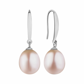 Срібні сережки з перлами.Артикул UG5SE01929