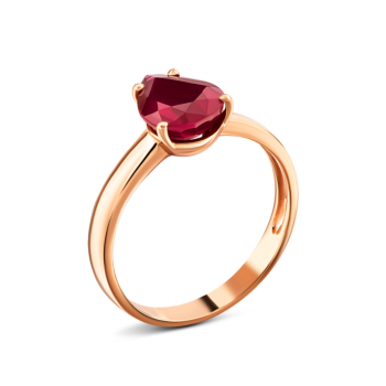 Золотое кольцо с рубином.Артикул UG512277RUBY