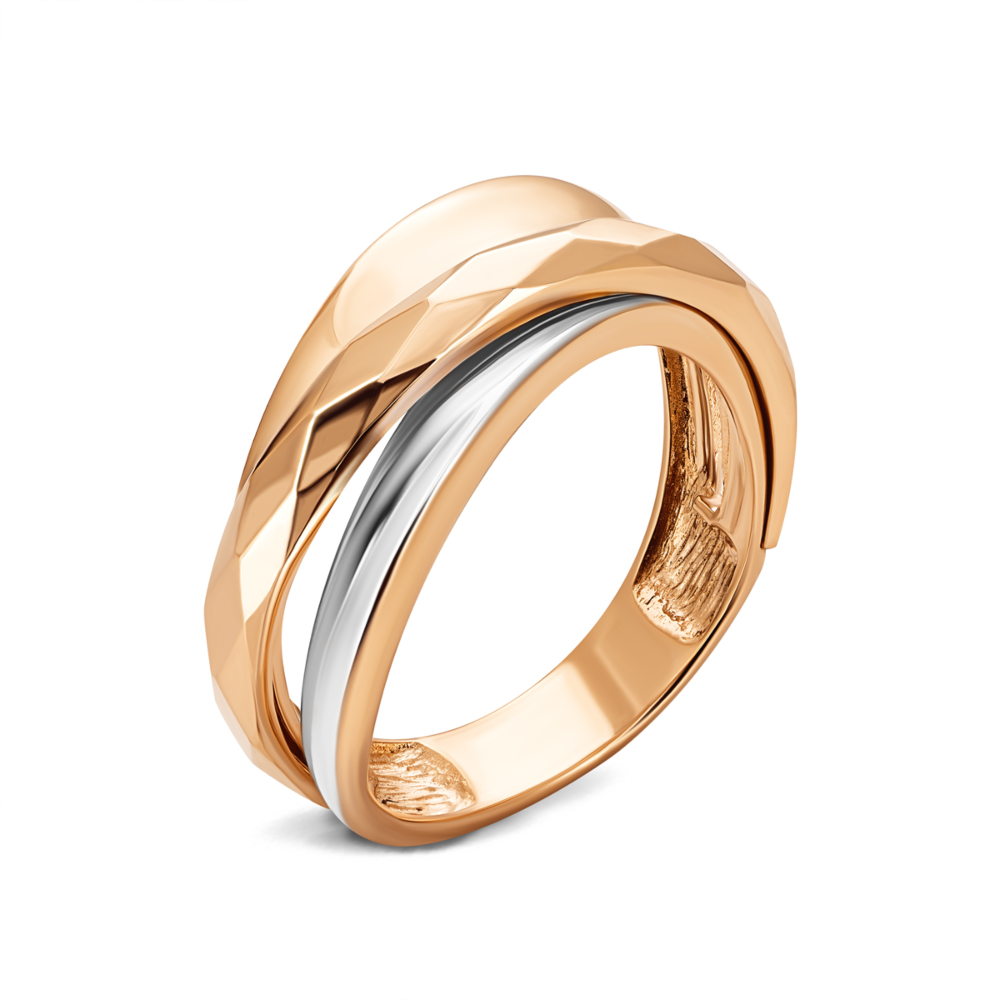 Золотое кольцо без вставки. Артикул UG51/201/067кб