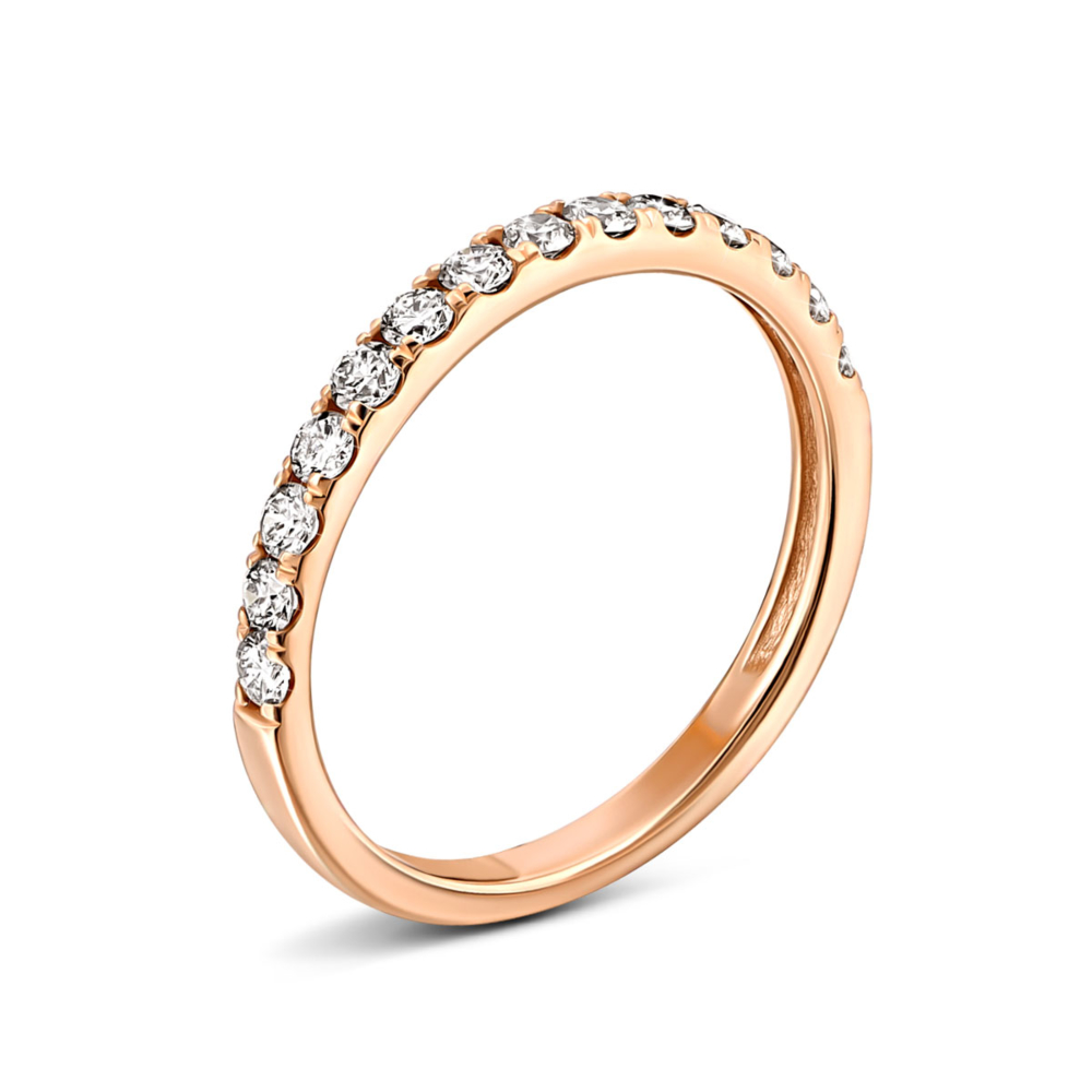 Золотое кольцо с бриллиантами. Артикул UG51191505201
