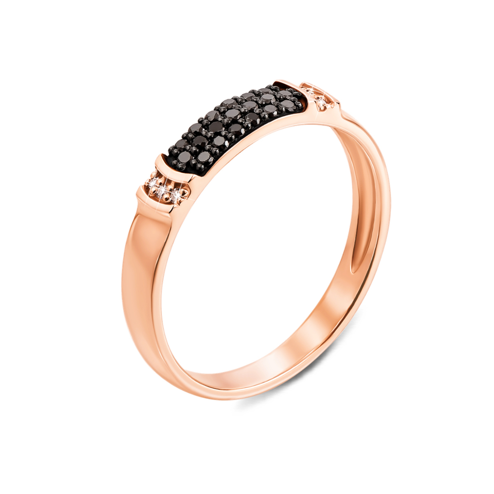 Золотое кольцо с бриллиантами. Артикул 53240/01/1/8059 (53240/0.8S ч)