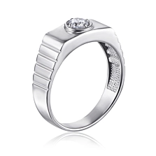 серебряный мужской перстень