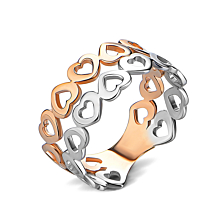 Золотое кольцо без вставки. Артикул UG51/201/022