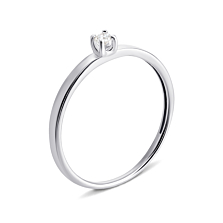 Золотое кольцо с бриллиантом. Артикул UG5101203/1