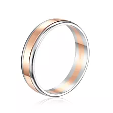 женское обручальное кольцо из серебра