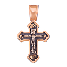 Золотий хрестик «Відродження». Артикул 11492-Ч