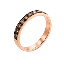 Золотое кольцо с бриллиантами. Артикул 52357/01/1/8256