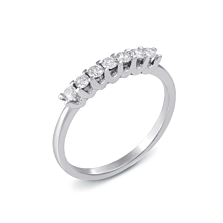 Золотое кольцо с бриллиантами. Артикул 53090/2б
