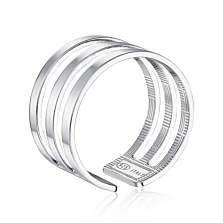 Серебряное кольцо без вставки. Артикул ASCXX000011-R/12