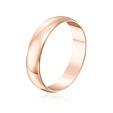 Обручальное кольцо классическое. Артикул 1001/4-375