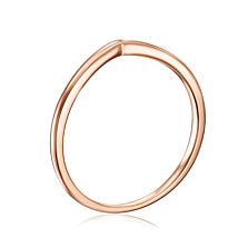 Золотое кольцо с бриллиантом. Артикул RC0135-05-R/01/9455