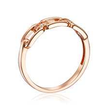 Золотое кольцо с бриллиантами. Артикул RR2628-05-R/01/10882