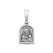 Срібна підвіска-іконка Божої Матері «Семистрільна».Артикул UG51095 Р