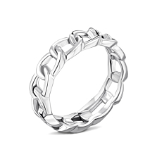 Серебряное кольцо.Артикул UG51154Rh