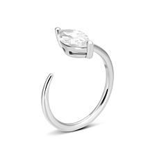Серебряное кольцо с фианитом.Артикул UG5R37916