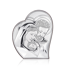 Срібна ікона «Св. Сімейство Католицьке». Артикул 81050.2L