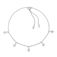Срібний браслет з фіанітами. Артикул OB01312AA-B/12/1