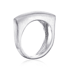 Серебряное кольцо без вставки. Артикул S-AN-04-020/A/R-R/12