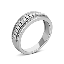 Серебряное кольцо с фианитами. Артикул UG5SZDR03414