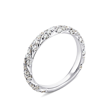 Золотое кольцо с бриллиантами. Артикул UG590008/1