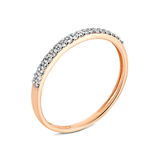Золотое кольцо с бриллиантами. Артикул UG5КМ0004