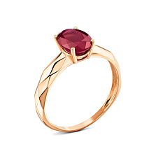 Золотое кольцо с рубином.Артикул UG511880RUBY